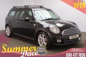 Used 2011 BLACK MINI CLUBMAN Estate 1.6 COOPER CHILI PACK 5DR 122 BHP (reg. 2011-06-29) for sale in Stockport