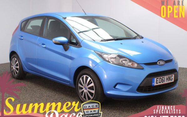 Used 2011 BLUE FORD FIESTA Hatchback 1.6 EDGE ECONETIC TDCI DPF 5d 94 BHP (reg. 2011-11-16) for sale in Stockport