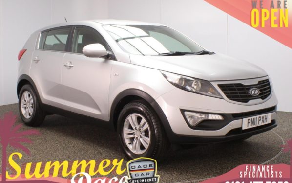 Used 2011 SILVER KIA SPORTAGE Estate 1.6 1 5DR 133 BHP (reg. 2011-03-25) for sale in Stockport