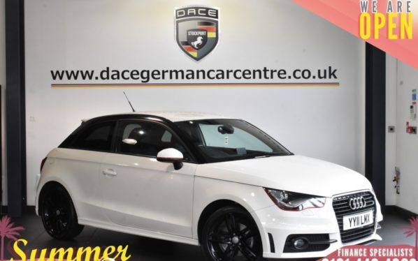 Used 2011 WHITE AUDI A1 Hatchback 1.4 TFSI S LINE 3DR AUTO 122 BHP (reg. 2011-06-11) for sale in Bolton