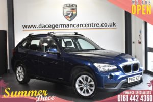 Used 2012 BLUE BMW X1 Estate 2.0 XDRIVE18D SPORT 5DR AUTO 141 BHP (reg. 2012-09-21) for sale in Bolton