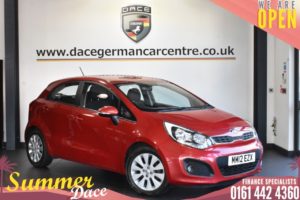 Used 2012 RED KIA RIO Hatchback 1.2 2 5DR 83 BHP (reg. 2012-07-31) for sale in Bolton