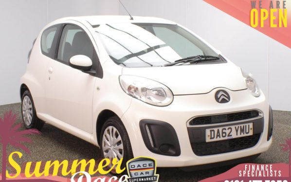 Used 2012 WHITE CITROEN C1 Hatchback 1.0 VTR 3d 67 BHP (reg. 2012-12-21) for sale in Stockport