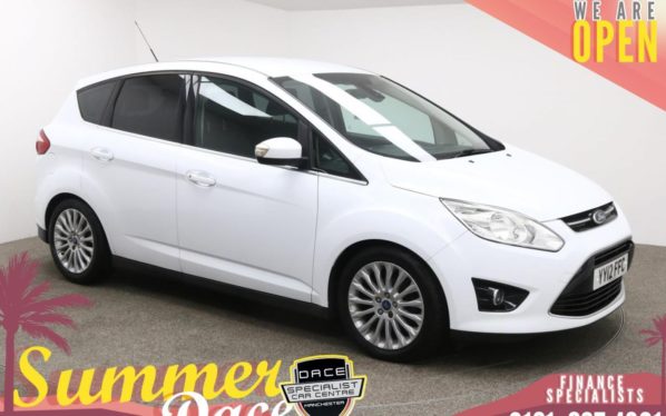 Used 2012 WHITE FORD C-MAX MPV 1.6 TITANIUM 5d 123 BHP (reg. 2012-05-03) for sale in Manchester