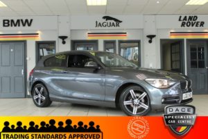 Used 2013 GREY BMW 1 SERIES Hatchback 2.0 116D SPORT 3d 114 BHP (reg. 2013-09-26) for sale in Hazel Grove