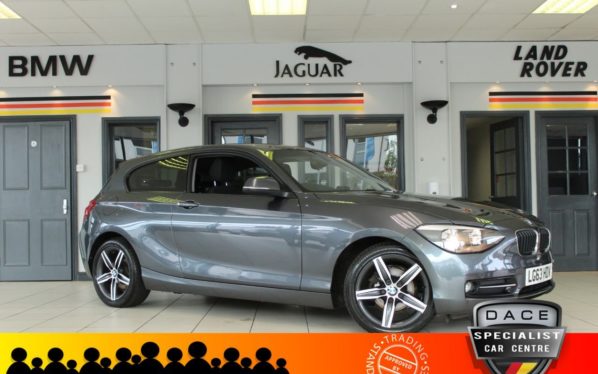 Used 2013 GREY BMW 1 SERIES Hatchback 2.0 116D SPORT 3d 114 BHP (reg. 2013-09-26) for sale in Hazel Grove