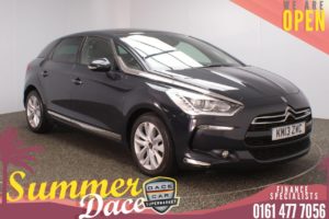 Used 2013 GREY CITROEN DS5 Hatchback 1.6 E-HDI AIRDREAM DSTYLE EGS 5d AUTO 115 BHP (reg. 2013-04-27) for sale in Stockport