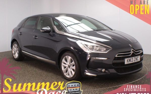 Used 2013 GREY CITROEN DS5 Hatchback 1.6 E-HDI AIRDREAM DSTYLE EGS 5d AUTO 115 BHP (reg. 2013-04-27) for sale in Stockport