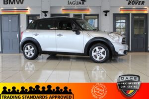 Used 2013 SILVER MINI COUNTRYMAN Hatchback 1.6 COOPER D 5d 112 BHP (reg. 2013-09-01) for sale in Hazel Grove