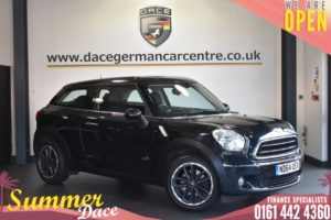 Used 2014 BLACK MINI PACEMAN Coupe 1.6 COOPER ALL4 3DR 121 BHP (reg. 2014-12-15) for sale in Bolton