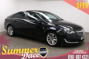 Used 2014 BLACK VAUXHALL INSIGNIA Hatchback 1.8 SRI 5d 138 BHP (reg. 2014-03-31) for sale in Manchester