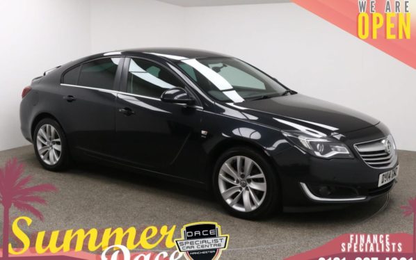 Used 2014 BLACK VAUXHALL INSIGNIA Hatchback 1.8 SRI 5d 138 BHP (reg. 2014-03-31) for sale in Manchester