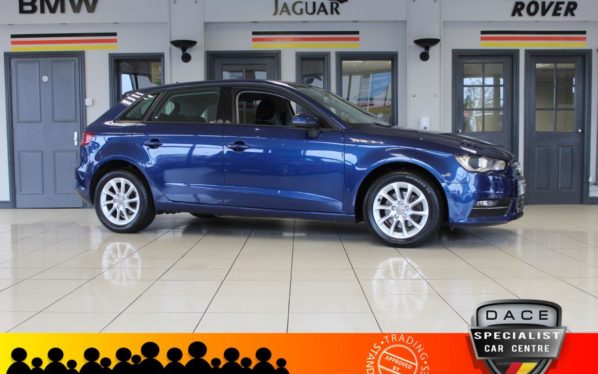 Used 2014 BLUE AUDI A3 Hatchback 1.6 TDI SE 5d 104 BHP (reg. 2014-08-12) for sale in Hazel Grove