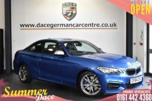 Used 2014 BLUE BMW 2 SERIES Coupe 3.0 M235I 2DR AUTO 322 BHP (reg. 2014-11-21) for sale in Bolton