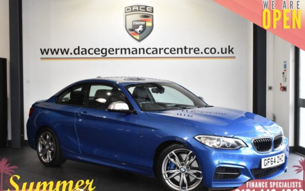 Used 2014 BLUE BMW 2 SERIES Coupe 3.0 M235I 2DR AUTO 322 BHP (reg. 2014-11-21) for sale in Bolton