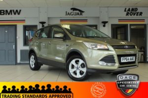 Used 2014 GREEN FORD KUGA Hatchback 1.6 ZETEC 5d 147 BHP (reg. 2014-10-22) for sale in Hazel Grove