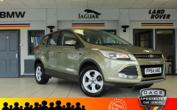 Used 2014 GREEN FORD KUGA Hatchback 1.6 ZETEC 5d 147 BHP (reg. 2014-10-22) for sale in Hazel Grove