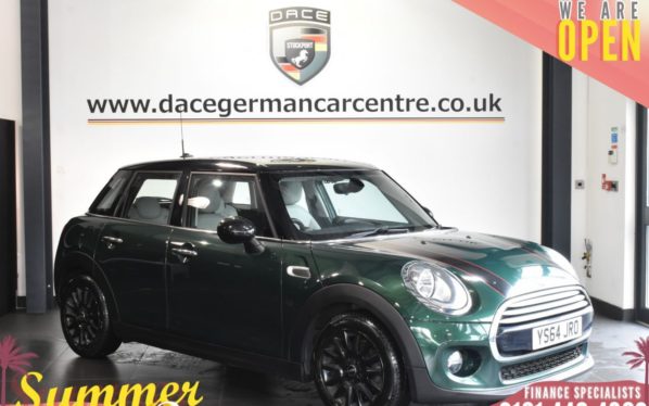Used 2014 GREEN MINI HATCH Hatchback 1.5 COOPER [CHILI PACK  and  MEDIA PACK XL ] 5DR 134 BHP -  and pound;4500 EXTRAS!!! (reg. 2014-12-13) for sale in Bolton