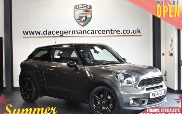 Used 2014 GREY MINI PACEMAN Coupe 1.6 COOPER S [CHILI PACK] 3DR 184 BHP -  and pound;5000 OF EXTRAS!!! (reg. 2014-03-03) for sale in Bolton