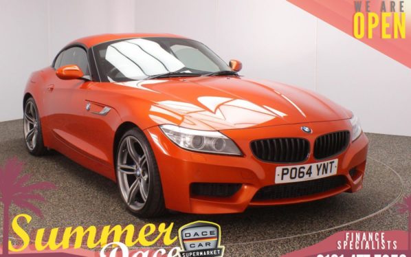Used 2014 ORANGE BMW Z4 Convertible 2.0 Z4 SDRIVE20I M SPORT ROADSTER 2DR AUTO 181 BHP (reg. 2014-09-10) for sale in Stockport