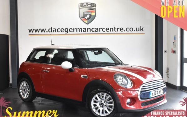 Used 2014 RED MINI HATCH Hatchback 1.5 COOPER [CHILI PACK] 3DR 134 BHP - OVER  and pound;3000 OF EXTRAS!!! (reg. 2014-09-01) for sale in Bolton