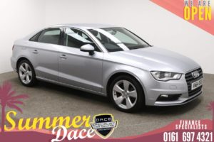 Used 2014 SILVER AUDI A3 Saloon 1.4 TFSI SPORT 4d 148 BHP (reg. 2014-10-30) for sale in Manchester