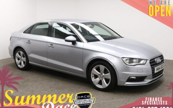 Used 2014 SILVER AUDI A3 Saloon 1.4 TFSI SPORT 4d 148 BHP (reg. 2014-10-30) for sale in Manchester