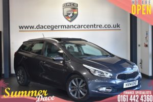 Used 2014 SILVER KIA CEED Estate 1.6 CRDI 4 TECH ECODYNAMICS 5DR 126 BHP (reg. 2014-03-31) for sale in Bolton