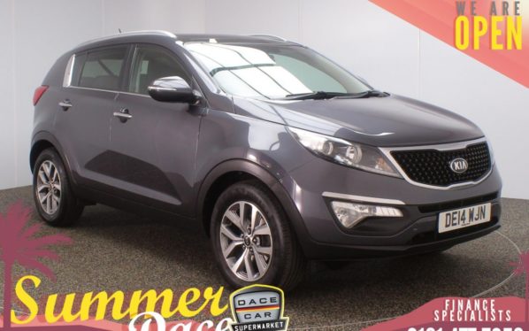 Used 2014 SILVER KIA SPORTAGE SUV 1.6 2 ISG 5d 133 BHP (reg. 2014-05-09) for sale in Stockport