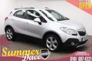 Used 2014 SILVER VAUXHALL MOKKA Hatchback 1.7 EXCLUSIV CDTI S/S 5d 128 BHP (reg. 2014-04-15) for sale in Manchester