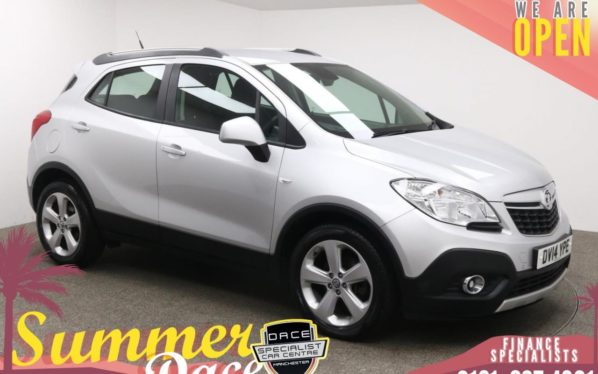 Used 2014 SILVER VAUXHALL MOKKA Hatchback 1.7 EXCLUSIV CDTI S/S 5d 128 BHP (reg. 2014-04-15) for sale in Manchester