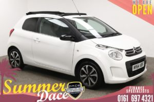 Used 2014 WHITE CITROEN C1 Hatchback 1.0 AIRDREAM AIRSCAPE FLAIR 3d 68 BHP (reg. 2014-09-22) for sale in Manchester