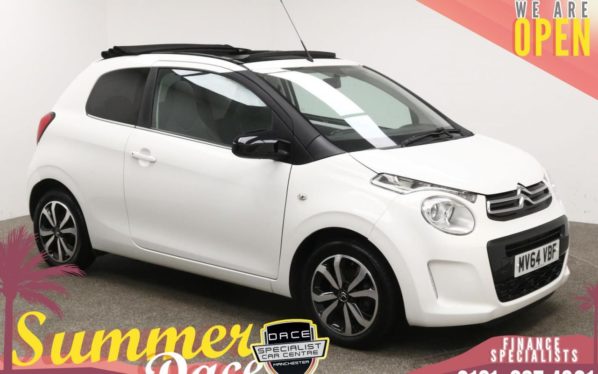 Used 2014 WHITE CITROEN C1 Hatchback 1.0 AIRDREAM AIRSCAPE FLAIR 3d 68 BHP (reg. 2014-09-22) for sale in Manchester