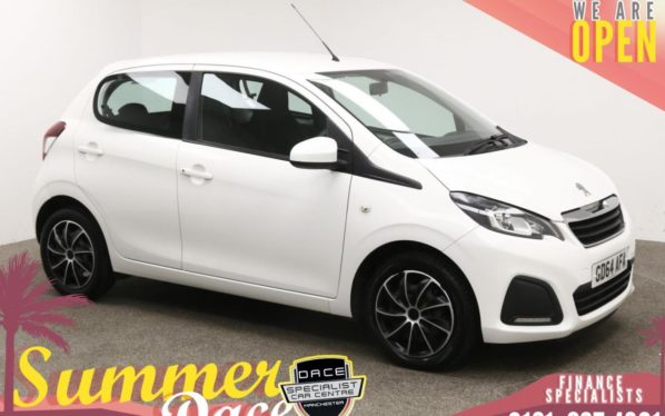 Used 2014 WHITE PEUGEOT 108 Hatchback 1.0 ACTIVE 5d 68 BHP (reg. 2014-12-31) for sale in Manchester