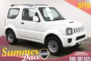 Used 2014 WHITE SUZUKI JIMNY Estate 1.3 SZ3 3d 85 BHP (reg. 2014-11-28) for sale in Manchester