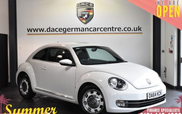 Used 2014 WHITE VOLKSWAGEN BEETLE Hatchback 1.2 DESIGN TSI 3DR 103 BHP (reg. 2014-11-08) for sale in Bolton