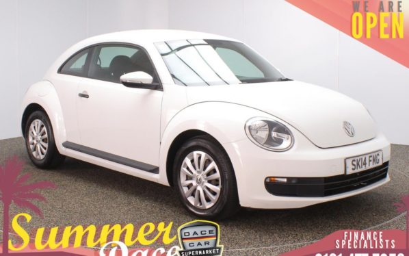 Used 2014 WHITE VOLKSWAGEN BEETLE Hatchback 1.2 TSI 3DR 103 BHP (reg. 2014-03-13) for sale in Stockport