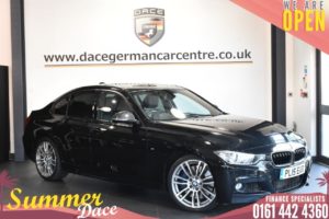 Used 2015 BLACK BMW 3 SERIES Saloon 2.0 325D M SPORT 4DR AUTO 215 BHP (reg. 2015-08-13) for sale in Bolton