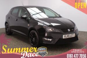 Used 2015 BLACK SEAT IBIZA Hatchback 1.2 TSI FR BLACK 5DR 1 OWNER 104 BHP (reg. 2015-07-18) for sale in Stockport