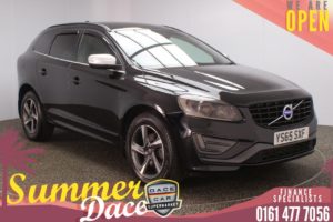 Used 2015 BLACK VOLVO XC60 4x4 2.4 D4 R-DESIGN NAV AWD 5DR AUTO 187 BHP PRIVATE PLATE ( JC54 LDS ) (reg. 2015-12-30) for sale in Stockport