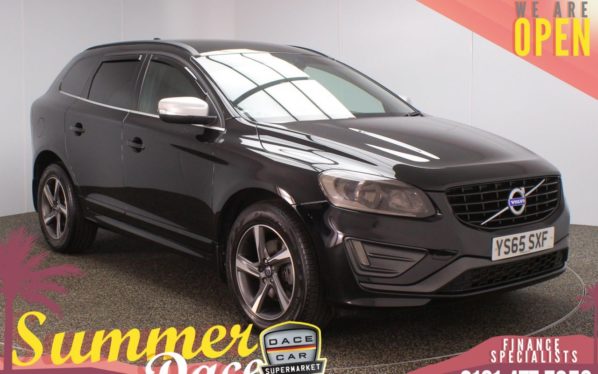 Used 2015 BLACK VOLVO XC60 4x4 2.4 D4 R-DESIGN NAV AWD 5DR AUTO 187 BHP PRIVATE PLATE ( JC54 LDS ) (reg. 2015-12-30) for sale in Stockport