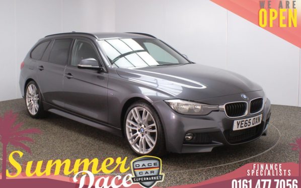 Used 2015 GREY BMW 3 SERIES Estate 2.0 320D M SPORT TOURING 5d AUTO 188 BHP (reg. 2015-10-28) for sale in Stockport
