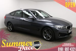 Used 2015 GREY BMW 3 SERIES Hatchback 2.0 320D SPORT GRAN TURISMO 5d AUTO 181 BHP (reg. 2015-05-27) for sale in Manchester