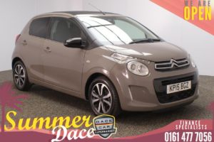 Used 2015 GREY CITROEN C1 Convertible 1.2 PURETECH AIRSCAPE FLAIR 5d 82 BHP (reg. 2015-04-29) for sale in Stockport