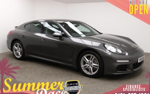 Used 2015 GREY PORSCHE PANAMERA Hatchback 3.0 D V6 TIPTRONIC 5d AUTO 300 BHP (reg. 2015-06-18) for sale in Manchester