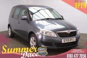 Used 2015 GREY SKODA ROOMSTER MPV 1.6 SE TDI CR 5DR 105 BHP (reg. 2015-03-12) for sale in Stockport