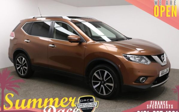 Used 2015 ORANGE NISSAN X-TRAIL Estate 1.6 DCI N-TEC 5d 130 BHP (reg. 2015-05-20) for sale in Manchester
