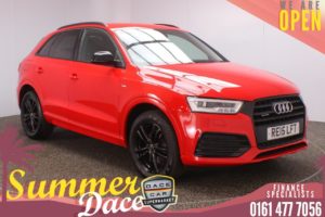 Used 2015 RED AUDI Q3 Estate 2.0 TFSI QUATTRO S LINE 5d AUTO 178 BHP (reg. 2015-06-26) for sale in Stockport