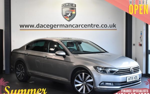 Used 2015 SILVER VOLKSWAGEN PASSAT Saloon 2.0 GT TDI BLUEMOTION TECHNOLOGY DSG 4DR AUTO 148 BHP (reg. 2015-07-28) for sale in Bolton