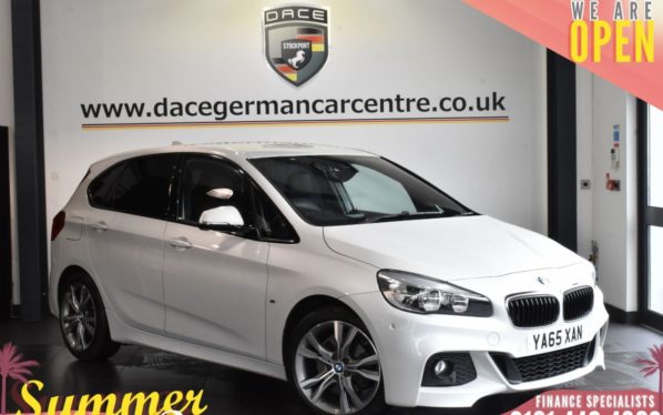 Used 2015 WHITE BMW 2 SERIES ACTIVE TOURER Hatchback 2.0 220D XDRIVE M SPORT AUTO 5DR 188 BHP (reg. 2015-12-23) for sale in Bolton